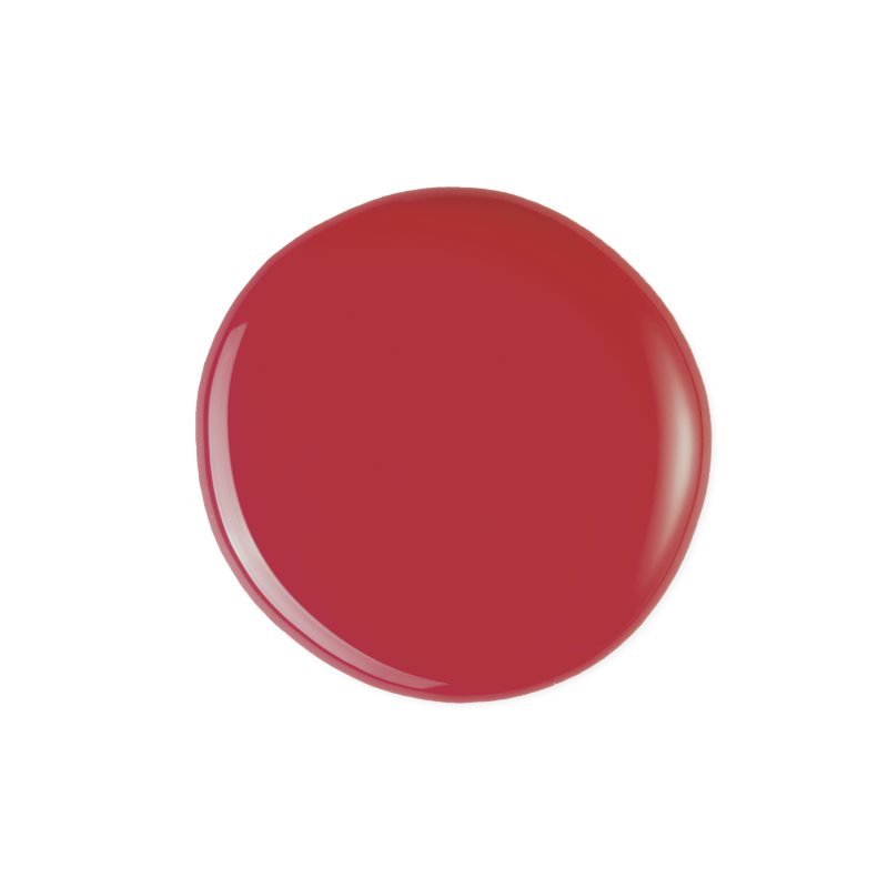 NOBEA UV & LED Nail Polish Gel Nail Polish For Uv/led Hardening Glossy Shade Warm Red #25 6 Ml
